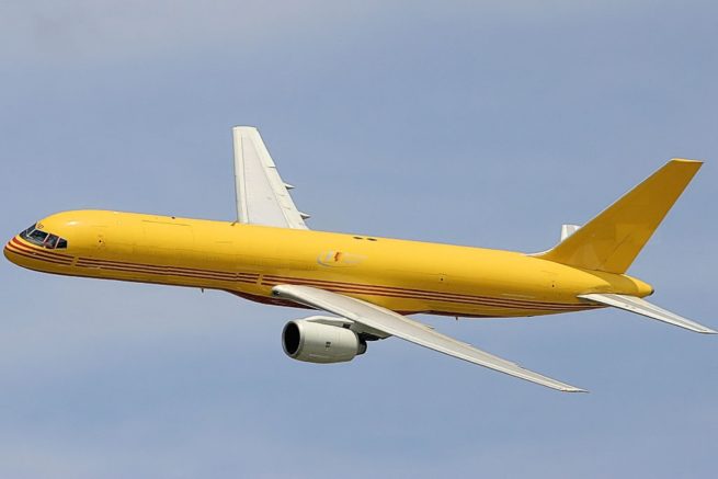 Boeing 757 Freighter cargo aircraft for New York charter