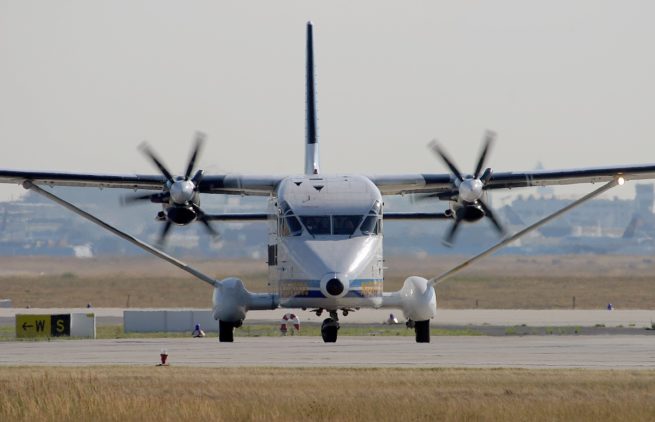 Shorts 360 cargo aircraft for New York charter
