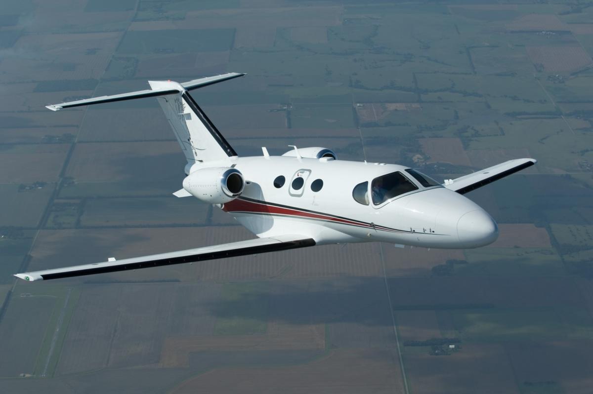 Cessna Citation Mustang view for New York charter