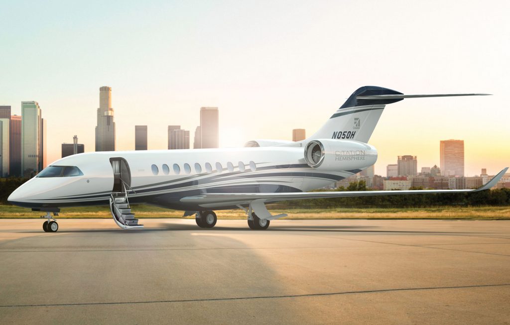 Cessna Citation Hemisphere heavy jet for New York charter