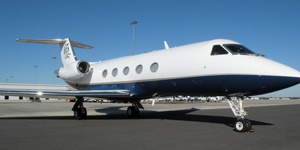 Gulfstream III view for New York charter