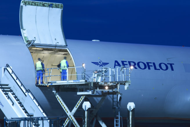 McDonnell Douglas MD-11F cargo aircraft for New York charter