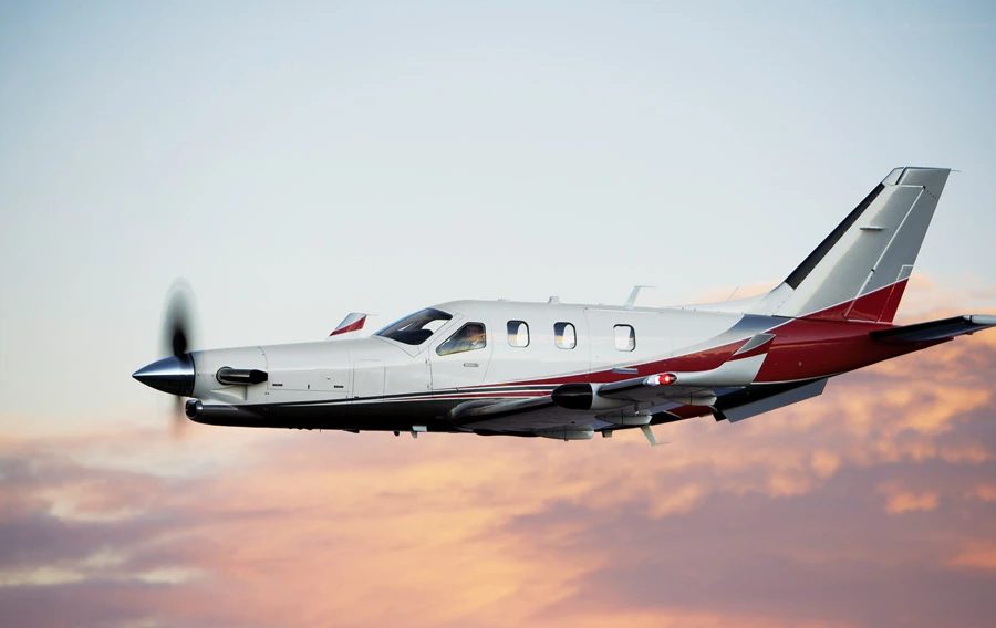 Daher TBM 900 turboprop for New York charter