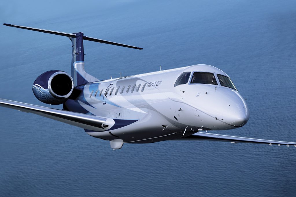 Embraer Legacy 600 heavy jet for New York charter