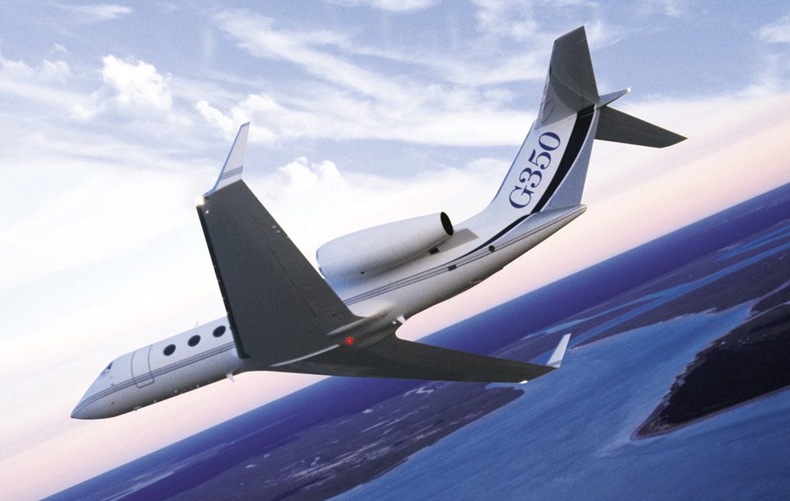 Gulfstream G350 heavy jet for New York charter