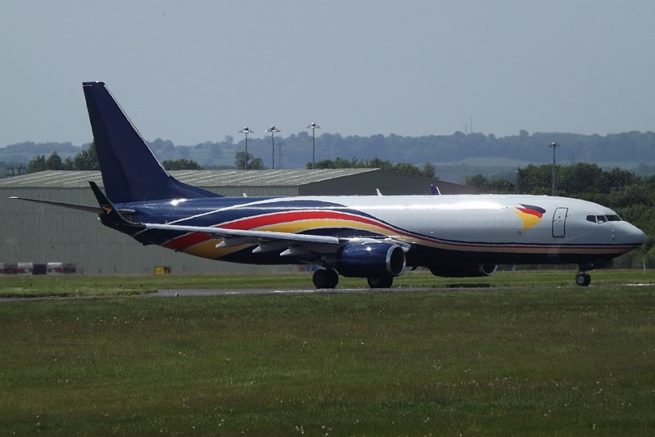 Boeing 737-800BCF cargo aircraft for New York charter