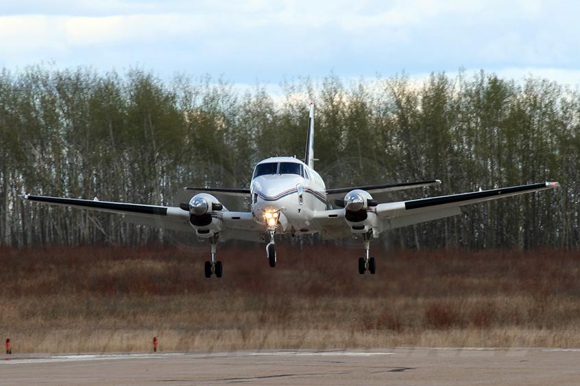 Beechcraft King Air 100 turboprop for New York charter