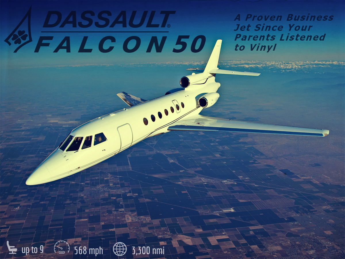 New York Dassault Falcon 50 Charter