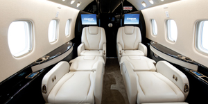 Embraer Legacy 600 view for New York charter