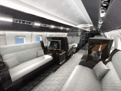Gulfstream G650 view for New York charter
