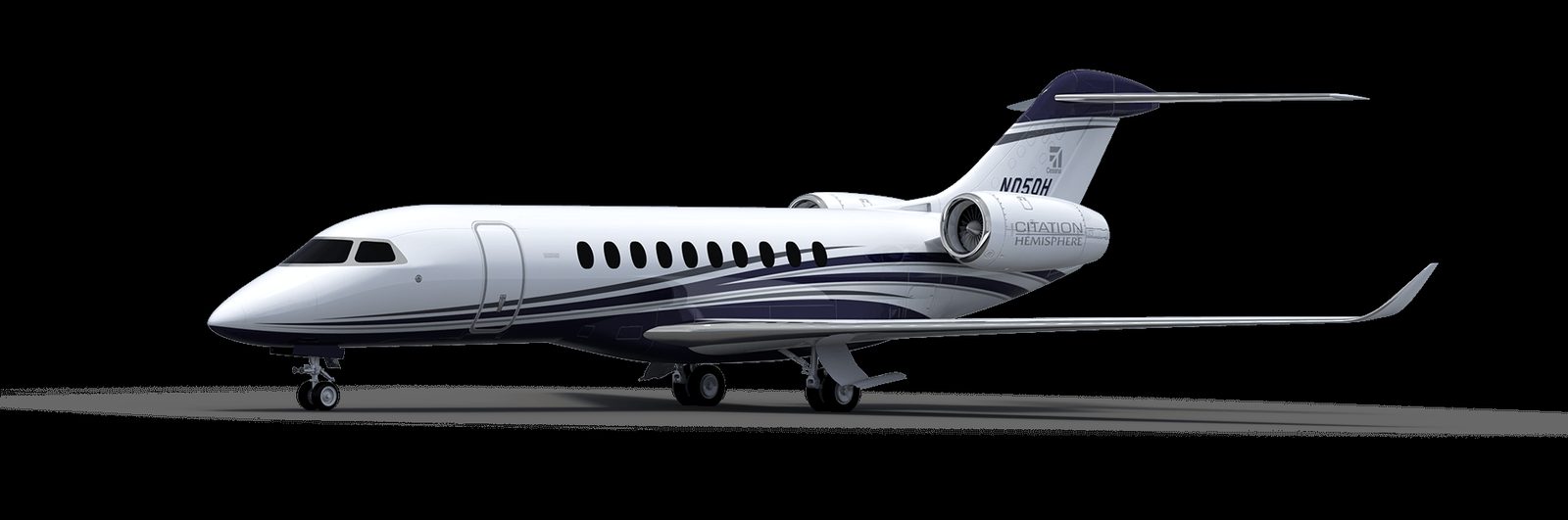 Cessna Citation Hemisphere view for New York charter