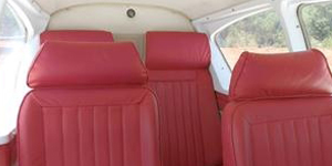 Piper PA-23 Aztec cabin for New York charter