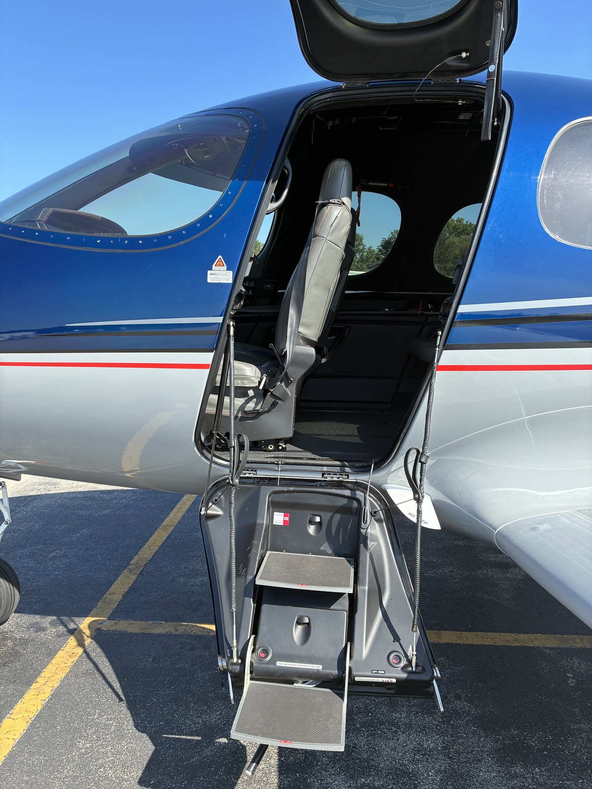 Cirrus Vision Jet SF50 view for New York charter