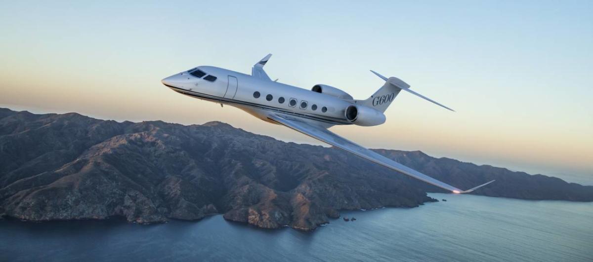 Gulfstream G600 view for New York charter