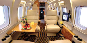 IAI Westwind II cabin for New York charter
