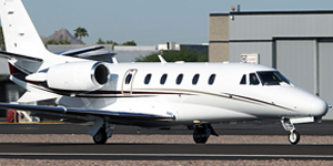 Cessna Citation Excel view for New York charter