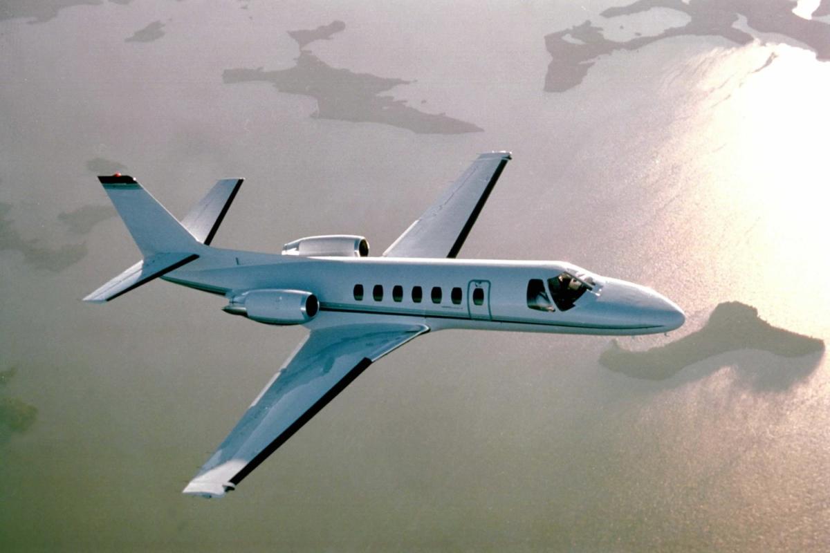 Cessna Citation Ultra cabin for New York charter