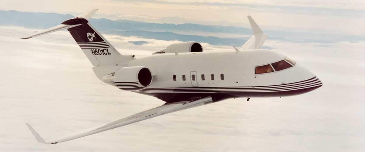 Bombardier Challenger 601 heavy jet for New York charter
